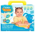 neuveden: JOVI BABY plastelína 4x38g + 3 dřevěné válečky