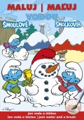 neuveden: Šmoulové 2 zimní - Maluj vodou A5