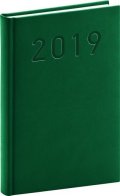 neuveden: Diář 2019 - Vivella Classic - denní, zelený, 15 x 21 cm