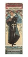neuveden: Pohled Alfons Mucha – Hamlet, dlouhý