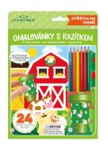 neuveden: Omalovánky s razítkem CONCORDE - Zvířátka na farmě