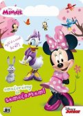 neuveden: Minnie - Omalovánky se samolepkami