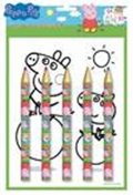 neuveden: Peppa Pig - Maxi pastelky set