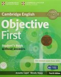 Capel Annette: Objective First Student´s Pack (Student´s Book without Answers with CD-ROM,