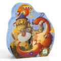 neuveden: DJECO Puzzle Dračí bitva - 54 pcs