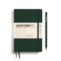 neuveden: Leuchtturm1917 Zápisník Forest Green Paperback B6+ tečkovaný