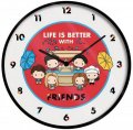 neuveden: Hodiny nástěnné Friends - Iconic