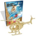 neuveden: NiXiM Dřevěné 3D puzzle/Helikoptéra