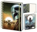 -: Mandalorian a Grogu Kroužkový blok A5 (Sunset)