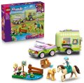 -: LEGO® Friends 42695 Přívěs s koněm a hříbětem