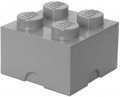 neuveden: Úložný box LEGO 4 - šedý