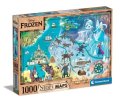 neuveden: Puzzle Disney Mapa Frozen 1000 dílků