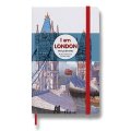 neuveden: Zápisník Moleskine I am London - tvrdé desky, L, linkovaný