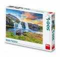 neuveden: Puzzle Islandský vodopád 500 dílků