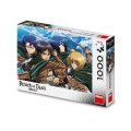 neuveden: Puzzle Anime: Attack on Titan 1000 dílků