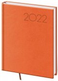 neuveden: Diář 2022 Print - oranžový, denní, B6
