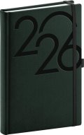 neuveden: Diář 2026: Ajax - zelený, denní, 15 x 21 cm