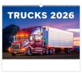 neuveden: Kalendář nástěnný 2026 - Trucks