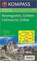 neuveden: Rosengarten-Schlern/Catinaccio 628 NKO