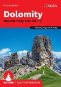 : Dolomity, Dálkové trasy Alta Via 1–3 - Rother