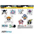 neuveden: One Piece samolepky - Straw Hat Skulls