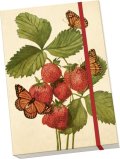 -: Notýsek Strawberry & Butterfly