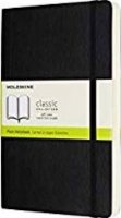 neuveden: Zápisník Moleskine Expanded - měkké desky, L, čistý - černý