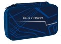 neuveden: Školní penál dvoupatrový - Blu forza