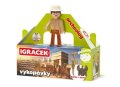 neuveden: Igráček Archeolog - figurka s egyptskými vykopávkami mumie a sošky boha Hor