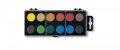 neuveden: Koh-i-noor vodové barvy/vodovky obdélník černý 12 barev o průměru 22,5 mm