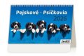 neuveden: Kalendář stolní 2026 - Pejskové/Psíčkovia