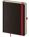 neuveden: Zápisník Black Red - linkovaný L