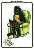 Brown Jeffrey: Darth Vader and Son Flexi Journal