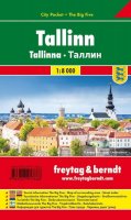 neuveden: PL 101 CP Tallin 1:8 000 / kapesní plán města