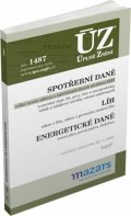 neuveden: ÚZ 1487 Spotřební daně, líh, paliva a maziva, energetické daně