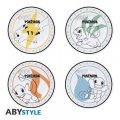 neuveden: Pokémon Porcelánové Talíře sada 4 ks