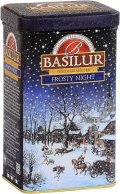 neuveden: BASILUR Festival Frosty Night - sypaný černý čaj s kousky ovoce v plechovce
