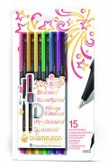 neuveden: Set Chameleon Fineliner - detailní popisovače, 6ks - základní tóny