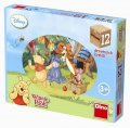 neuveden: Dřevěné kostky Medvídek Pú – 12 kostek