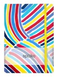 neuveden: Spoko zápisník Creative modrý štětec A5, linkovaný