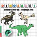 Kneblová Radka: Dinosauři omalovánky se samolepkami
