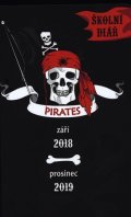 neuveden: Školní diář Piráti - září 2018 – prosinec 2019, 9,8 x 14,5 cm