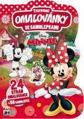 neuveden: Minnie - Tvarované omalovánky se samolepkami