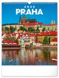 neuveden: Kalendář 2026 nástěnný: Praha, 30 x 34 cm