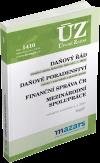 neuveden: ÚZ 1410 Daňový řád, Finanční správa, Daňové poradenství, Platby v hotovosti