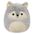 neuveden: Squishmallows Fuzz-A-Mallows Vlk Willy šedý 30 cm
