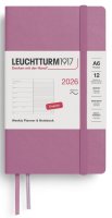 neuveden: Weekly Planner & Notebook 2026 Pocket (A6) Dusty Rose