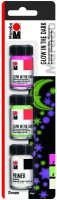 neuveden: Marabu fluorescenční barva sada DREAM 3 x 15 ml