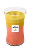 neuveden: WoodWick TrilogyTropical Sunrise svíčka váza 609g