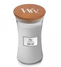 neuveden: WoodWick Lavender & Cedar svíčka váza 609g